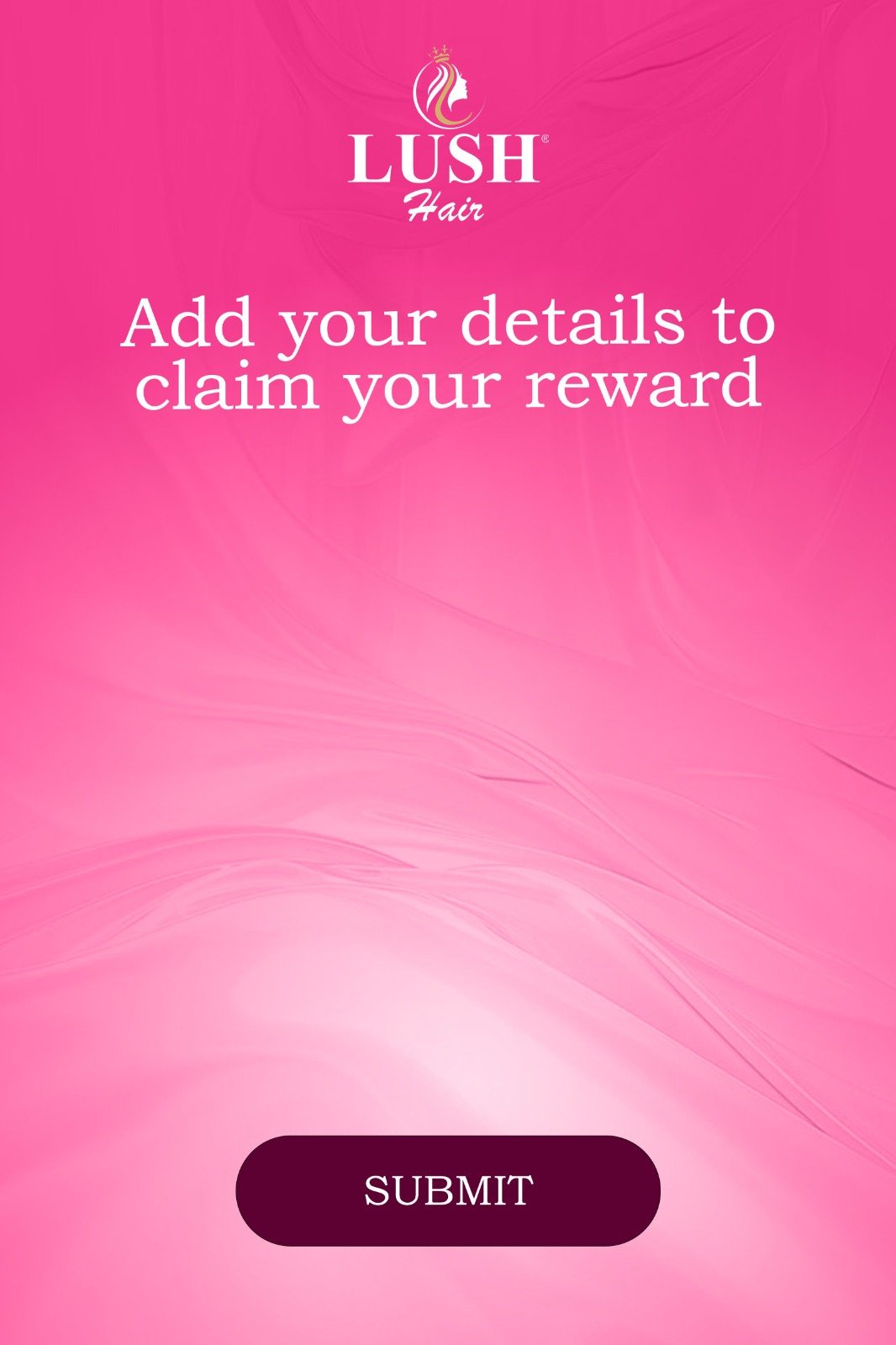 Add your details to claim your reward